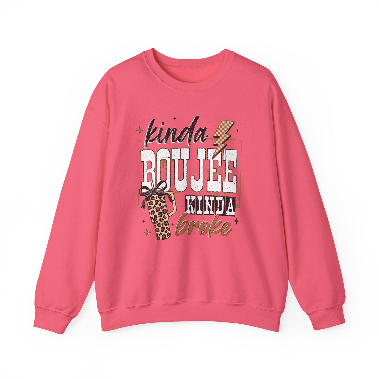 “Kinda Boujee Kinda Broke” Crewneck