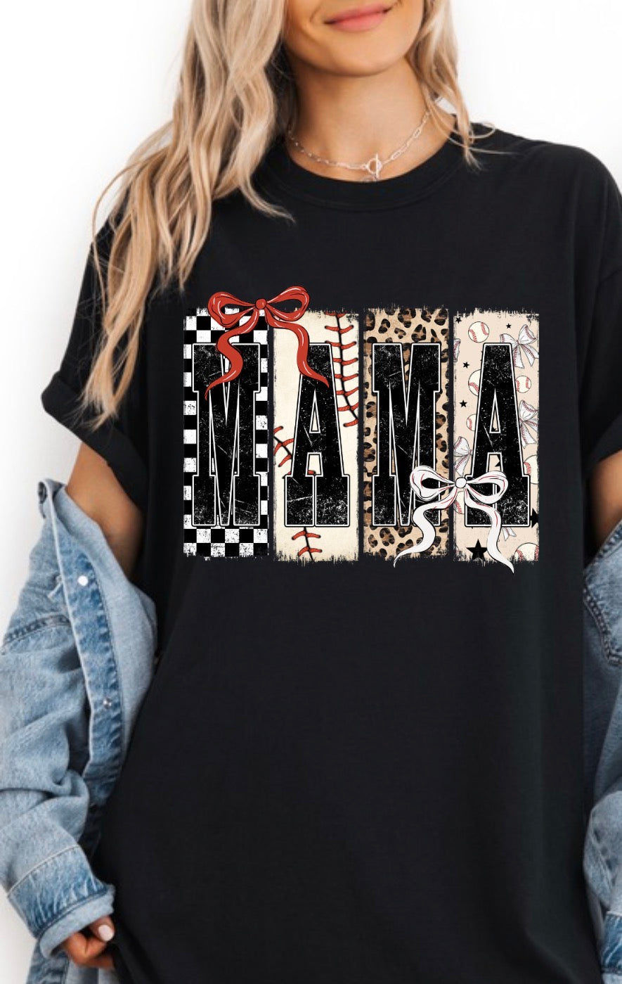 Mama Baseball T‑Shirt