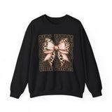 Girl Mama Leopard Bow Crewneck