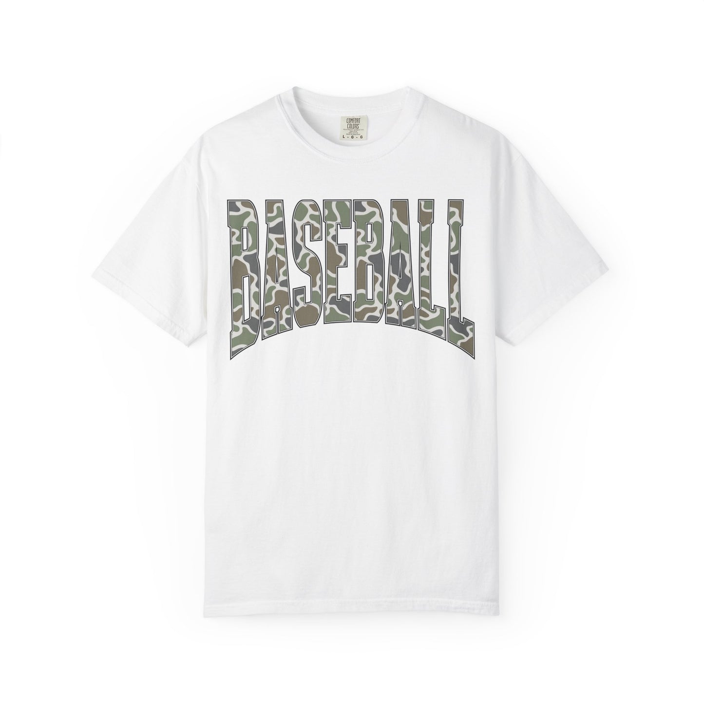 Baseball Camo Graphic T-Shirt