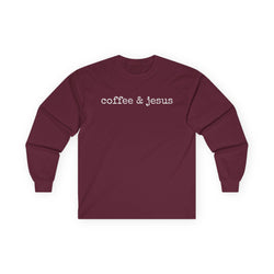 Coffee & Jesus Long Sleeve Tee