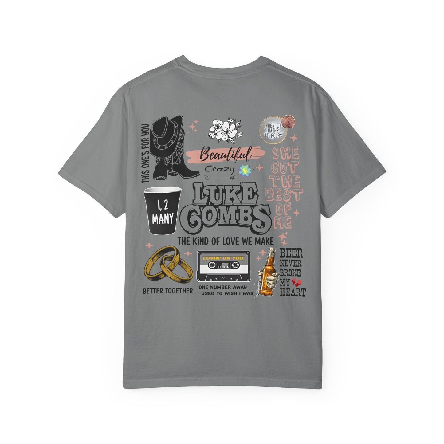 Luke Combs Collage T-Shirt