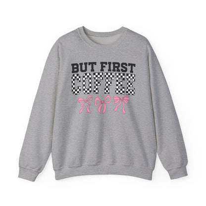 But First Coffee Crewneck