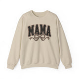 Leopard Print "MAMA" Crewneck