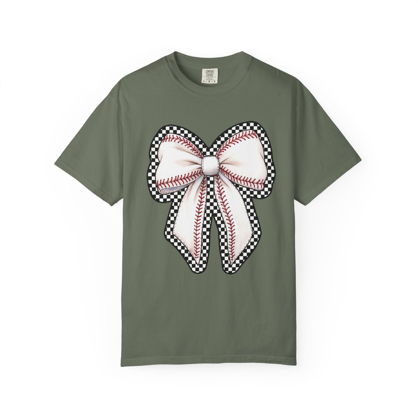 Baseball Stitch Bow T-Shirt
