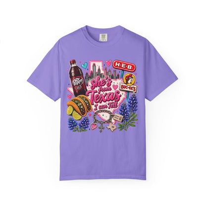 Dr.Pepper "She’s from Texas, I can tell" T-Shirt