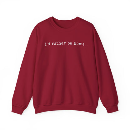 I'd Rather Be Home Crewneck