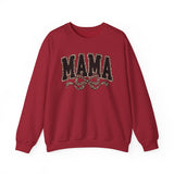 Leopard Print "MAMA" Crewneck