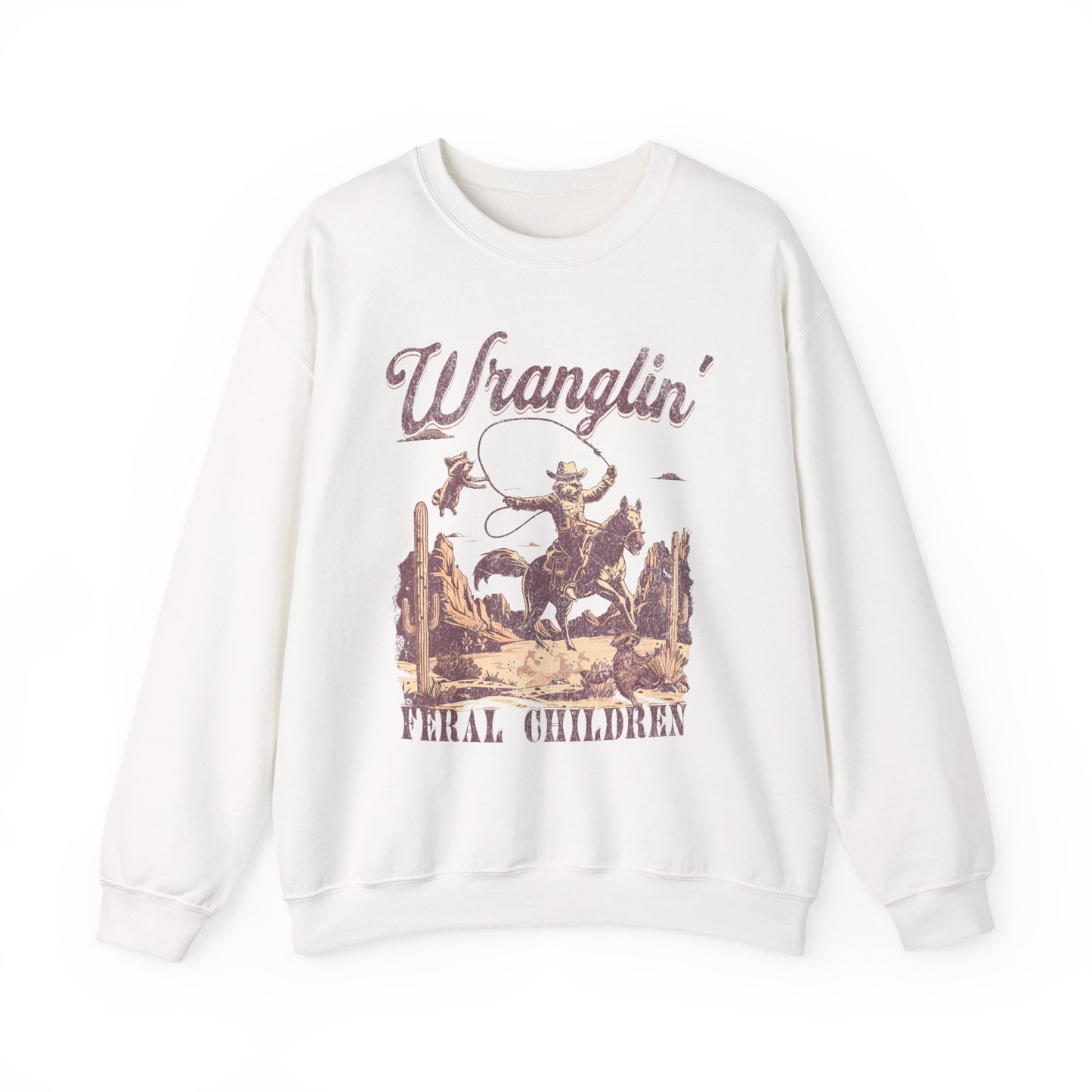 Wranglin' Western Crewneck