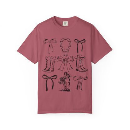 Cowboy Boots & Bows T-Shirt