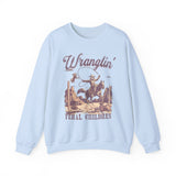 Wranglin' Western Crewneck