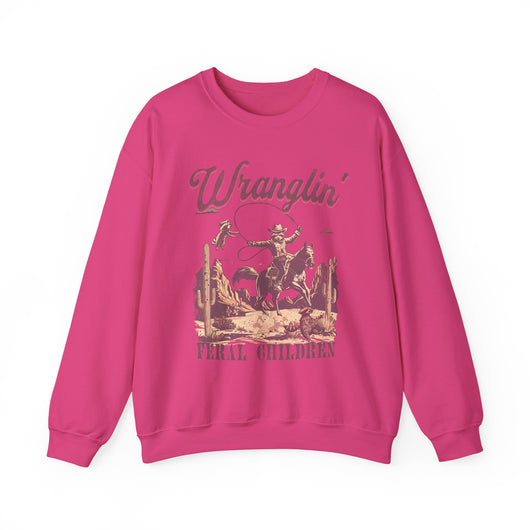 Wranglin' Western Crewneck