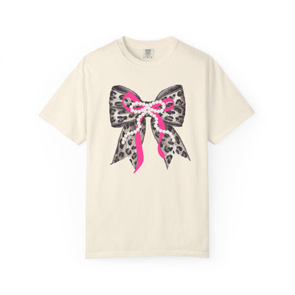 Pearl Leopard Bow T-Shirt