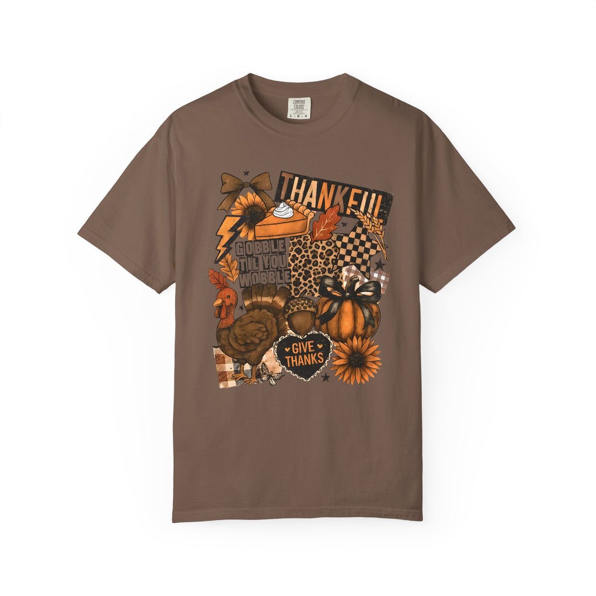 Thankful Fall Collage T-Shirt