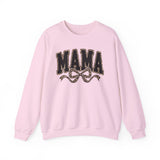 Leopard Print "MAMA" Crewneck