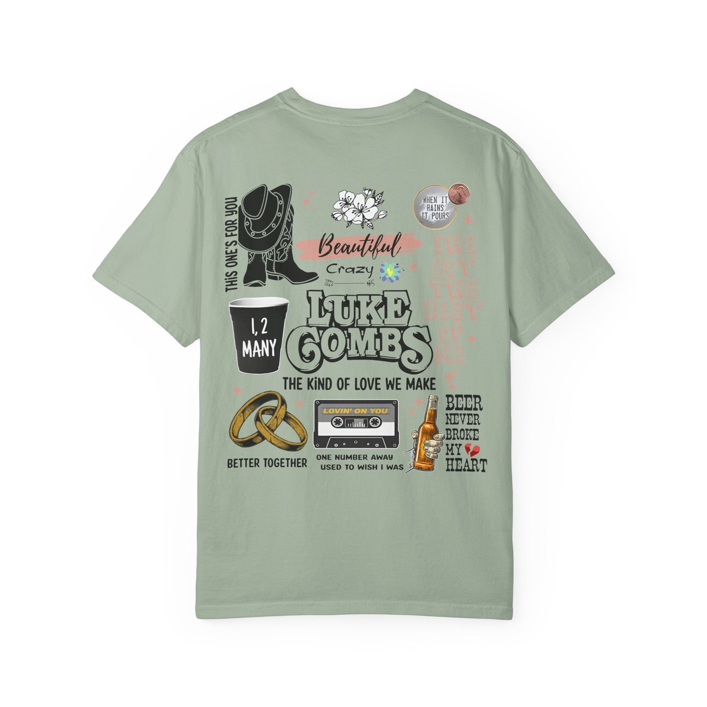 Luke Combs Collage T-Shirt