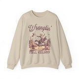 Wranglin' Western Crewneck