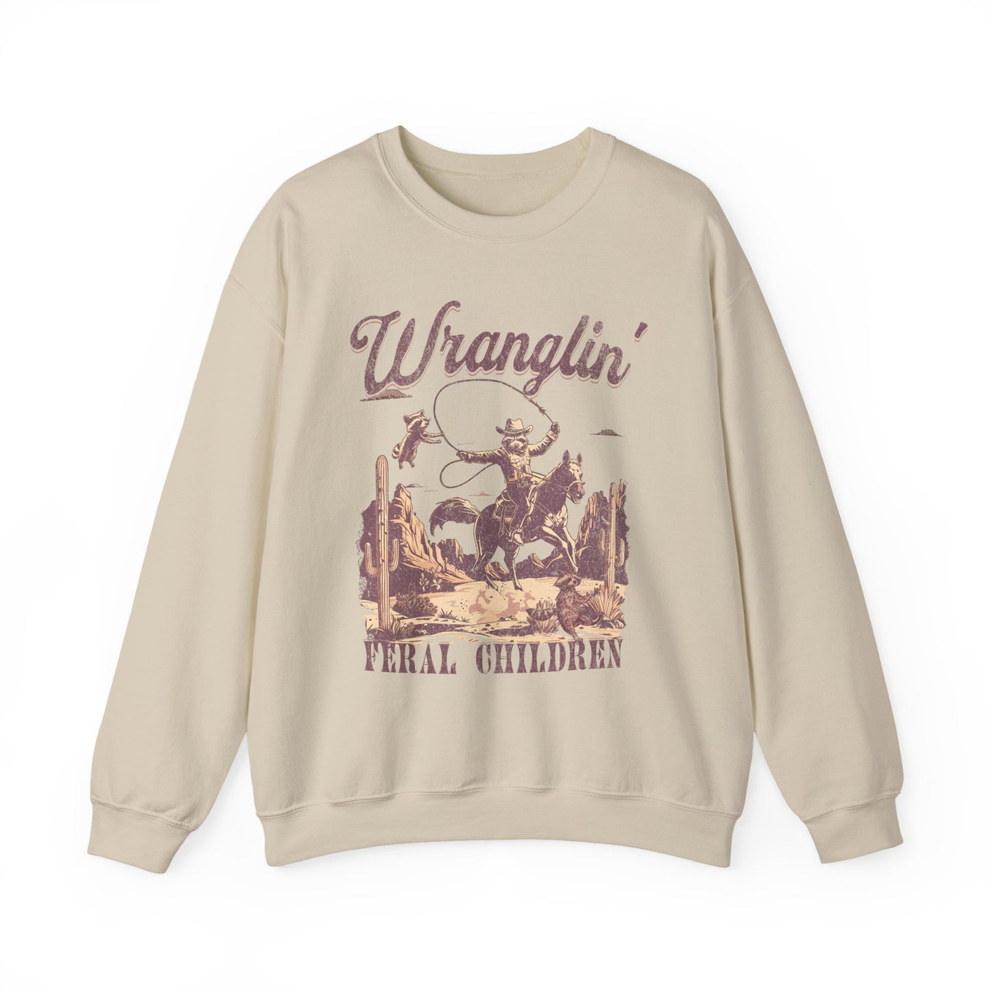 Wranglin' Western Crewneck