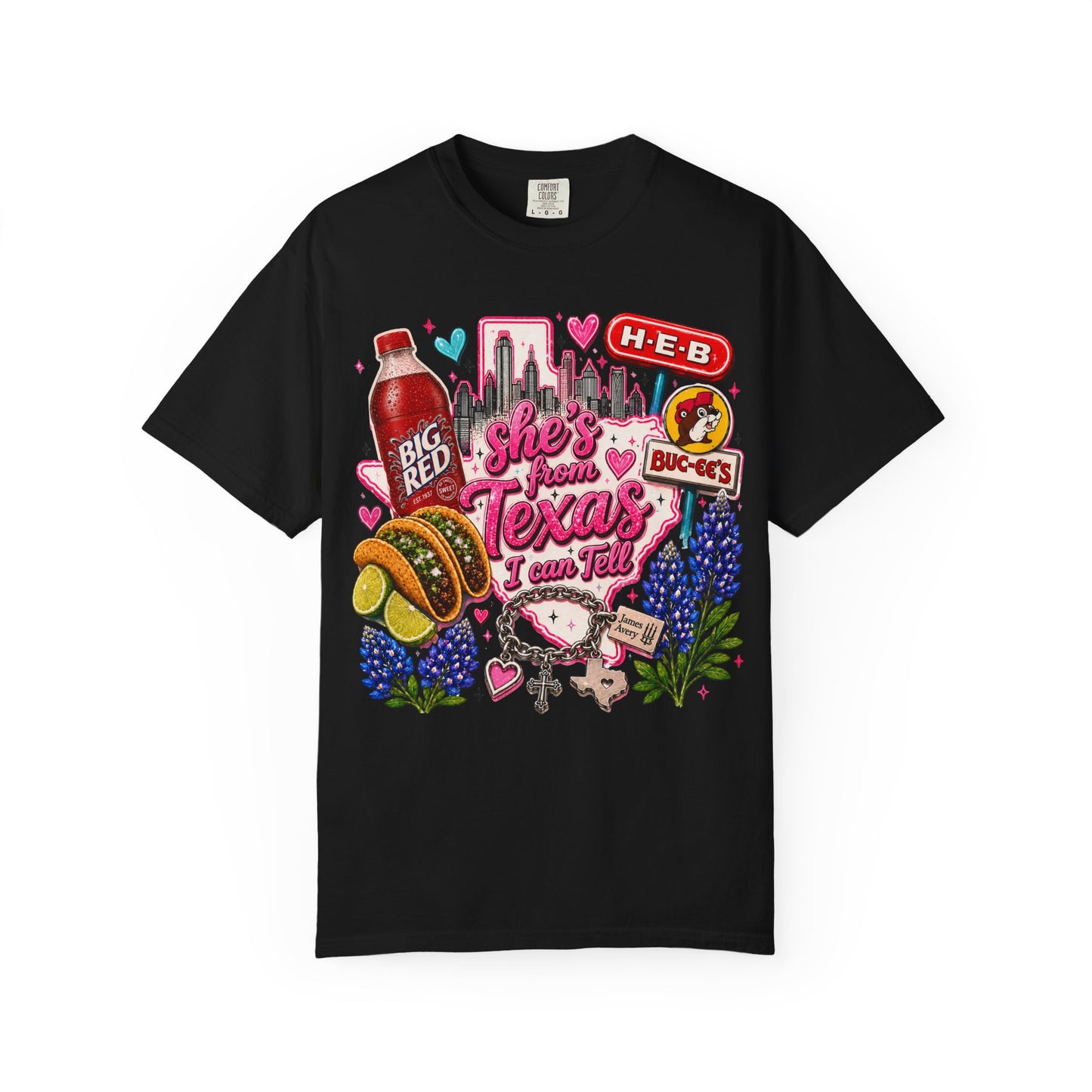 Big Red - "She's from Texas I can tell" T-Shirt