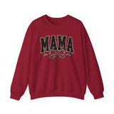 Leopard Print "MAMA" Crewneck