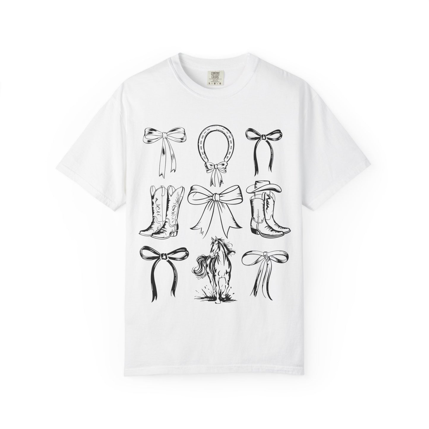 Cowboy Boots & Bows T-Shirt
