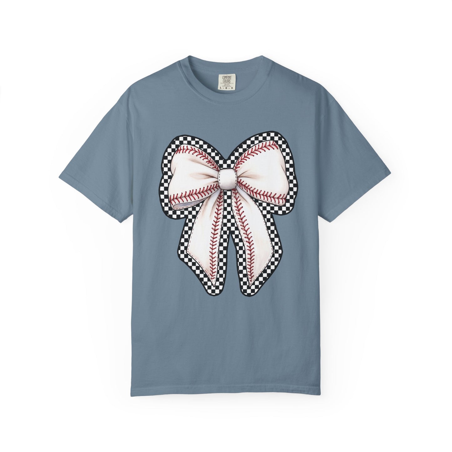 Baseball Stitch Bow T-Shirt