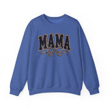 Leopard Print "MAMA" Crewneck