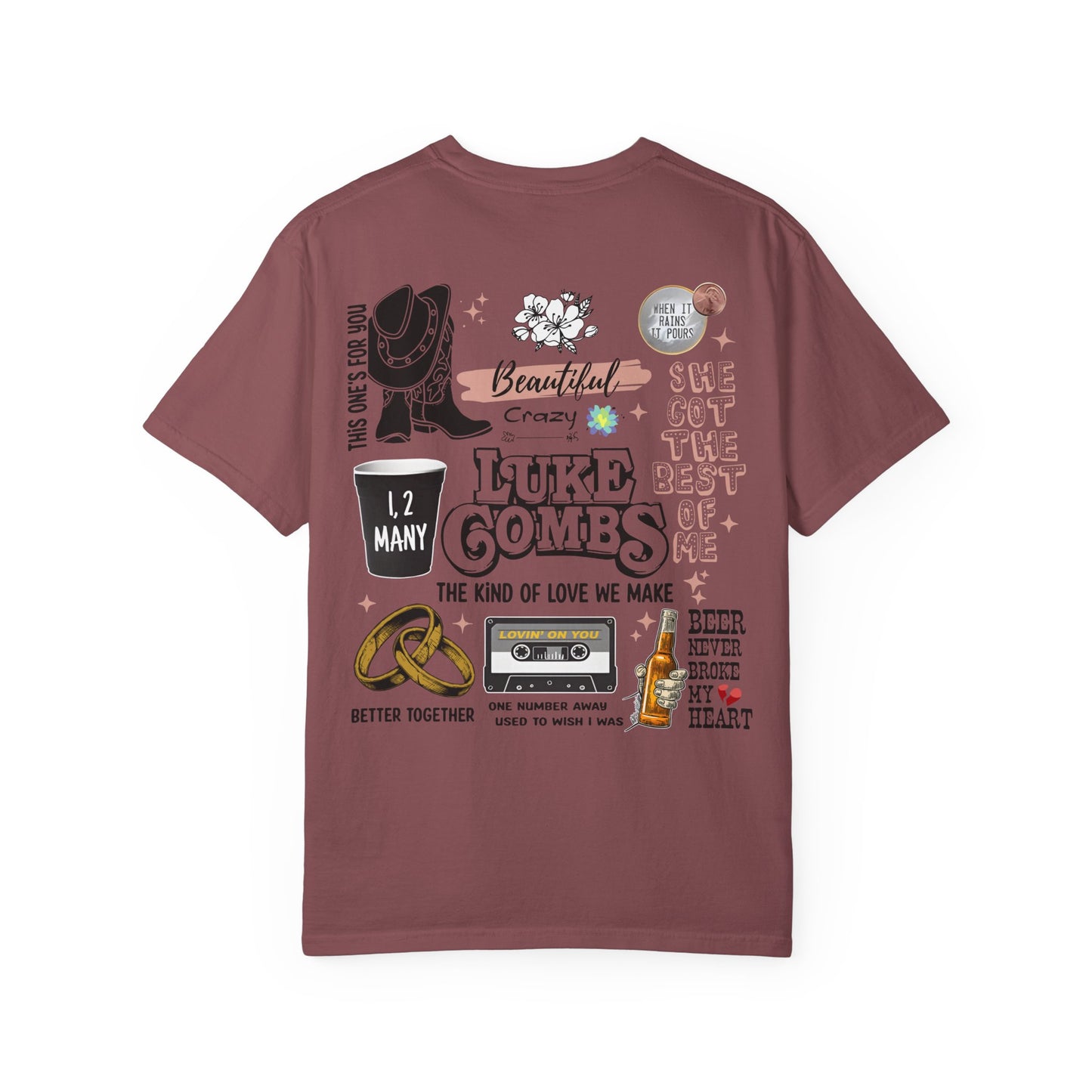 Luke Combs Collage T-Shirt