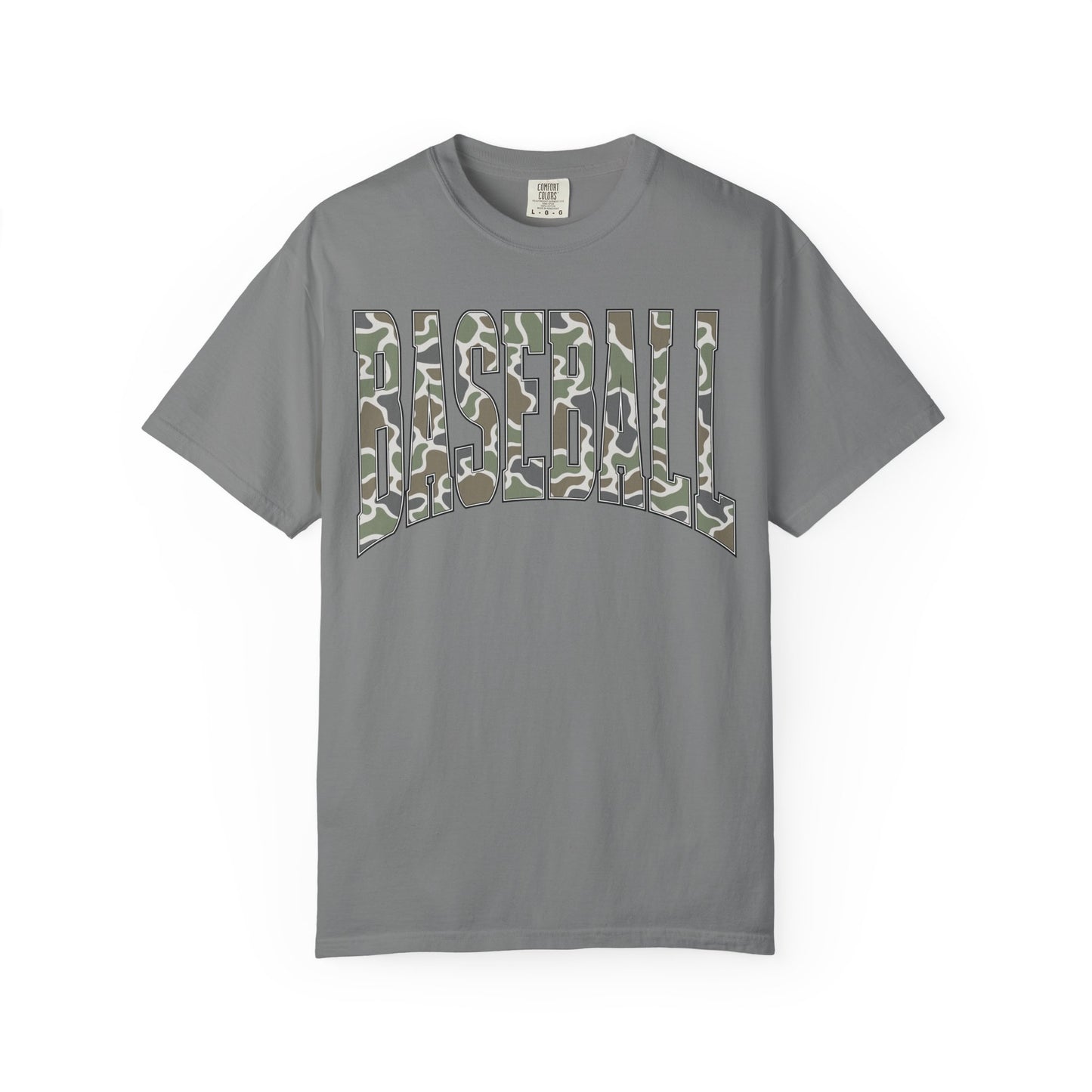 Baseball Camo Graphic T-Shirt
