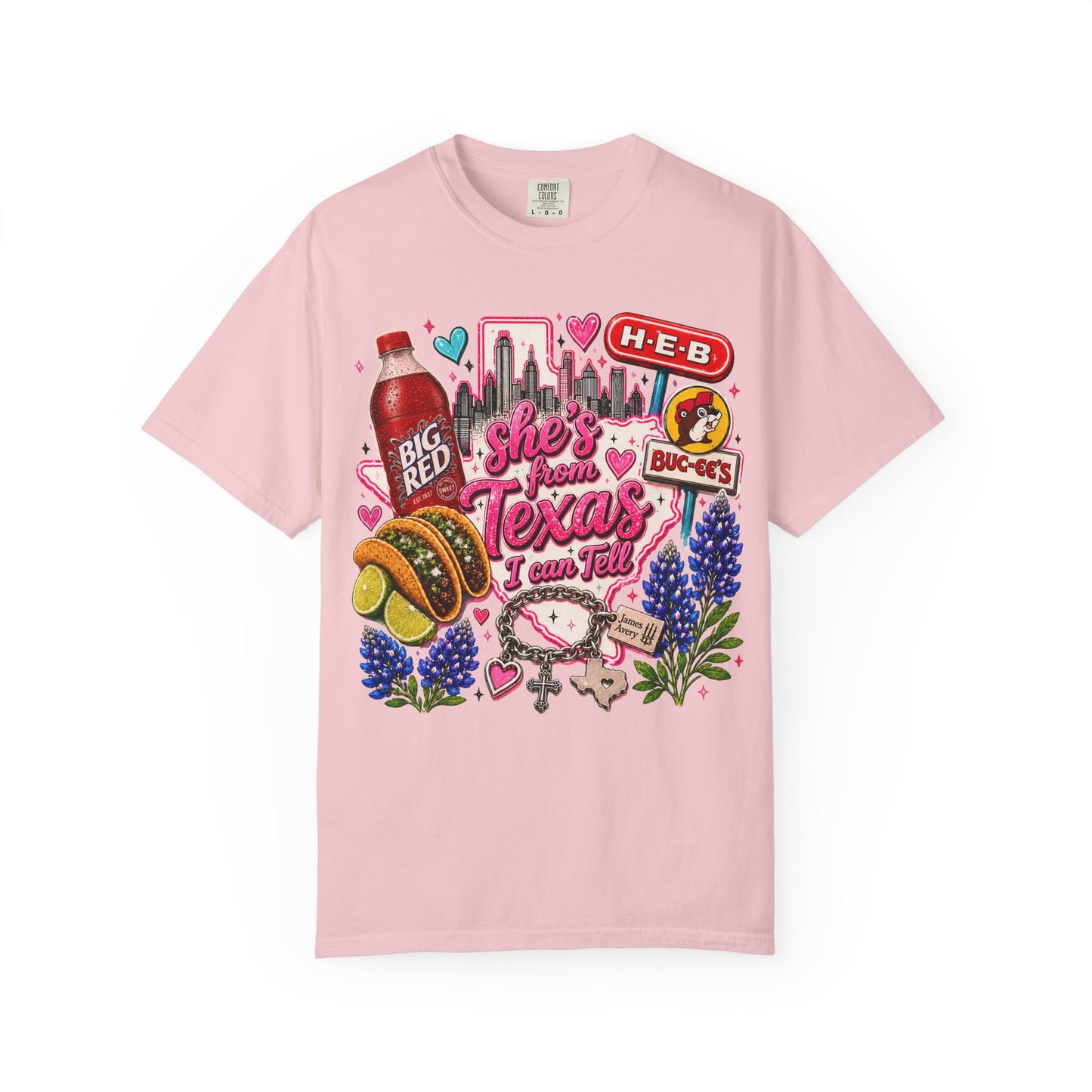 Big Red - "She's from Texas I can tell" T-Shirt