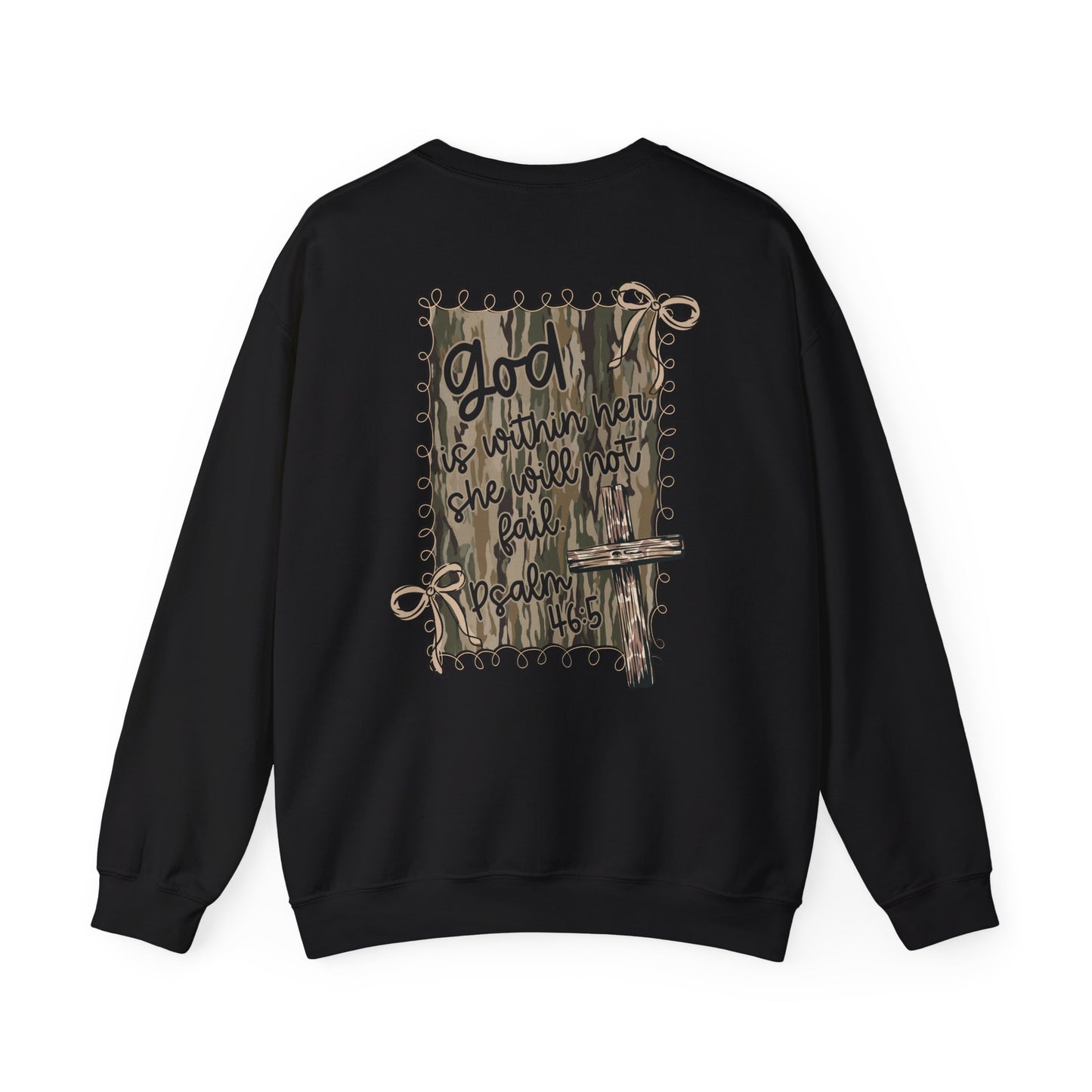 “God is within her; she will not fail" Crewneck