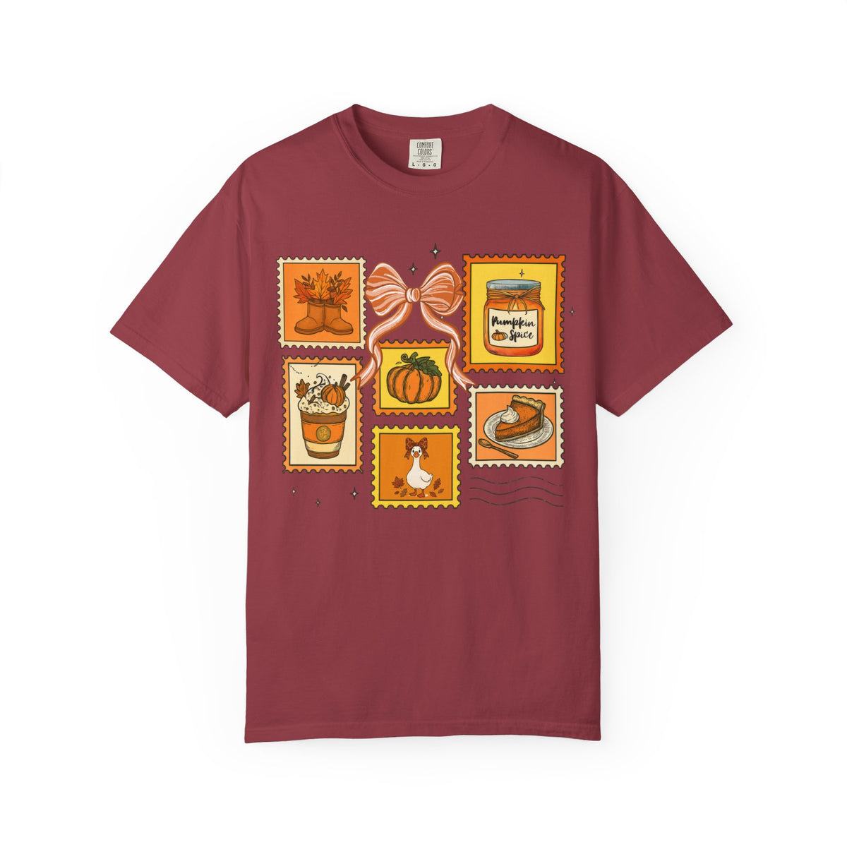 Fall Stamp Collage T-Shirt
