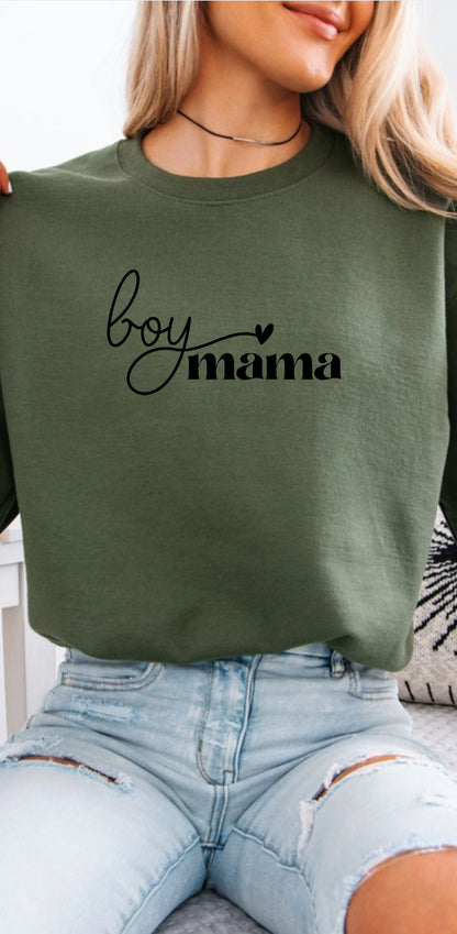 Boy Mama Crewneck