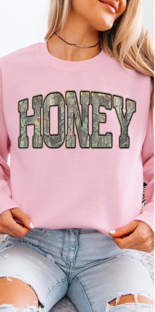 'HONEY' Crewneck