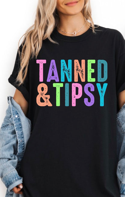 Tanned & Tipsy T-Shirt