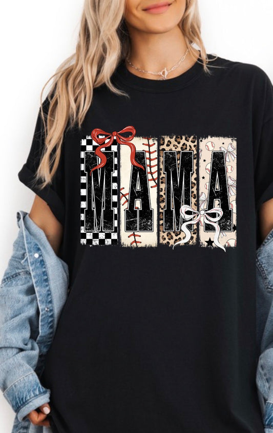 Mama Baseball T‑Shirt