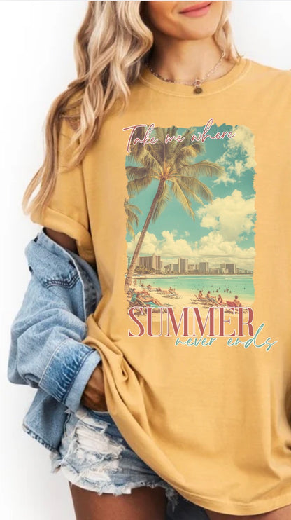 Summer Never Ends T-Shirt
