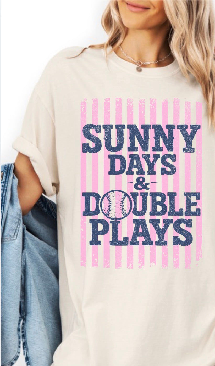 Sunny Days & Double Plays T-shirt