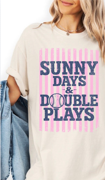 Sunny Days & Double Plays T-shirt