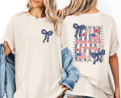 American Honey Patriotic T-Shirt
