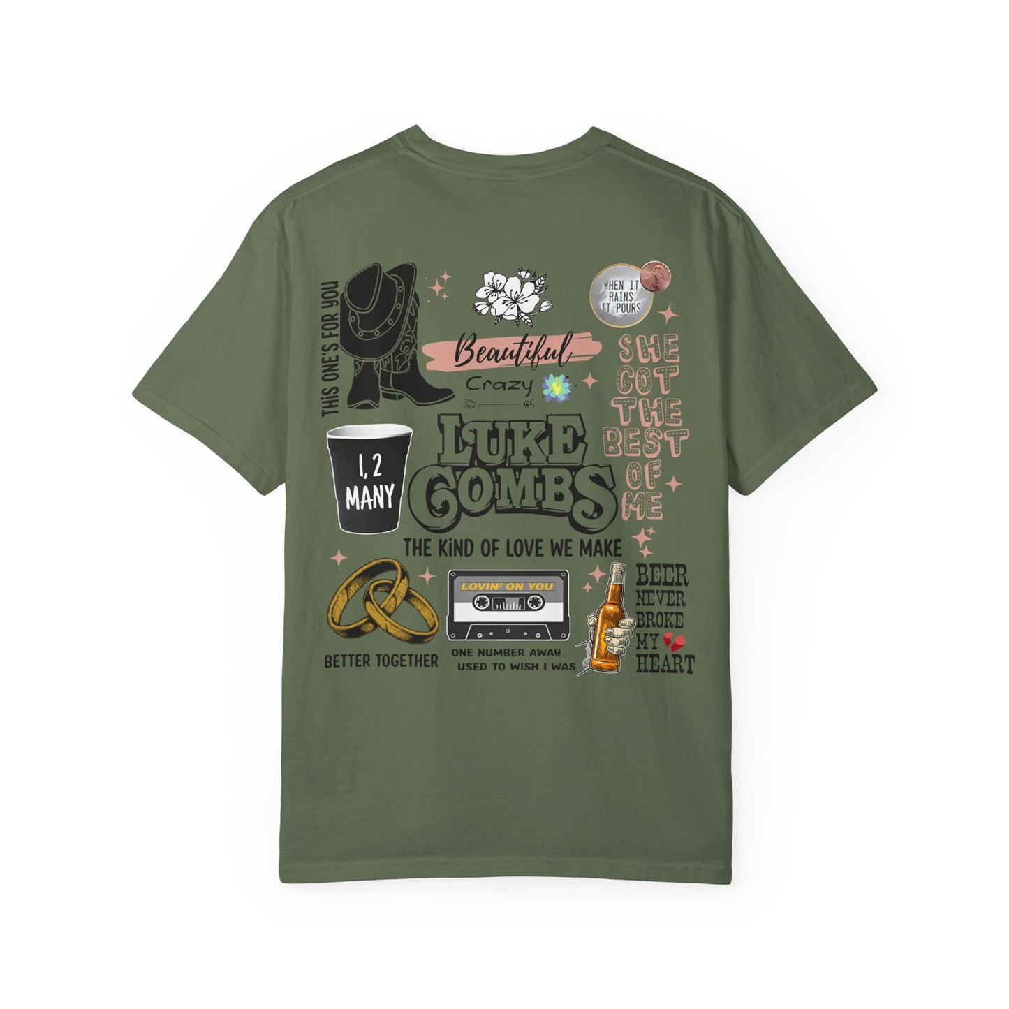 Luke Combs Collage T-Shirt