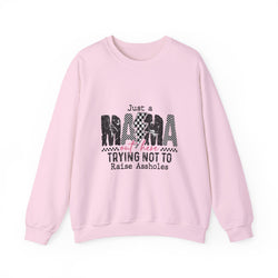 “Mama Trying Not to Raise Assholes” Crewneck