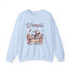 Wranglin' Western Crewneck