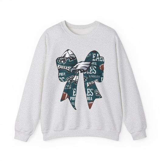 Philadelphia Eagles Bow Crewneck