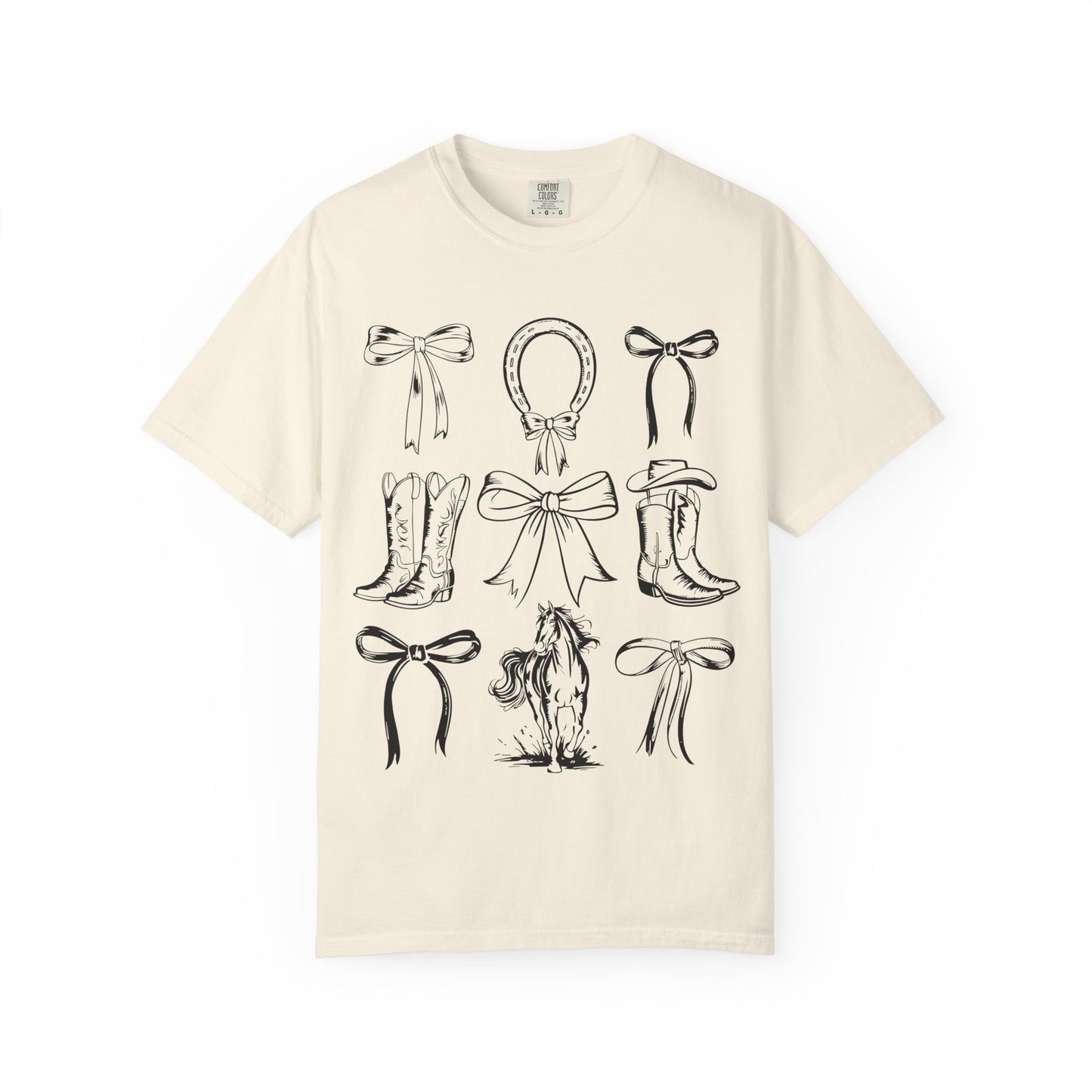 Cowboy Boots & Bows T-Shirt