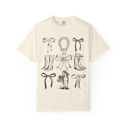 Cowboy Boots & Bows T-Shirt