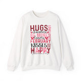 Hugs Be Mine February Kisses Crewneck