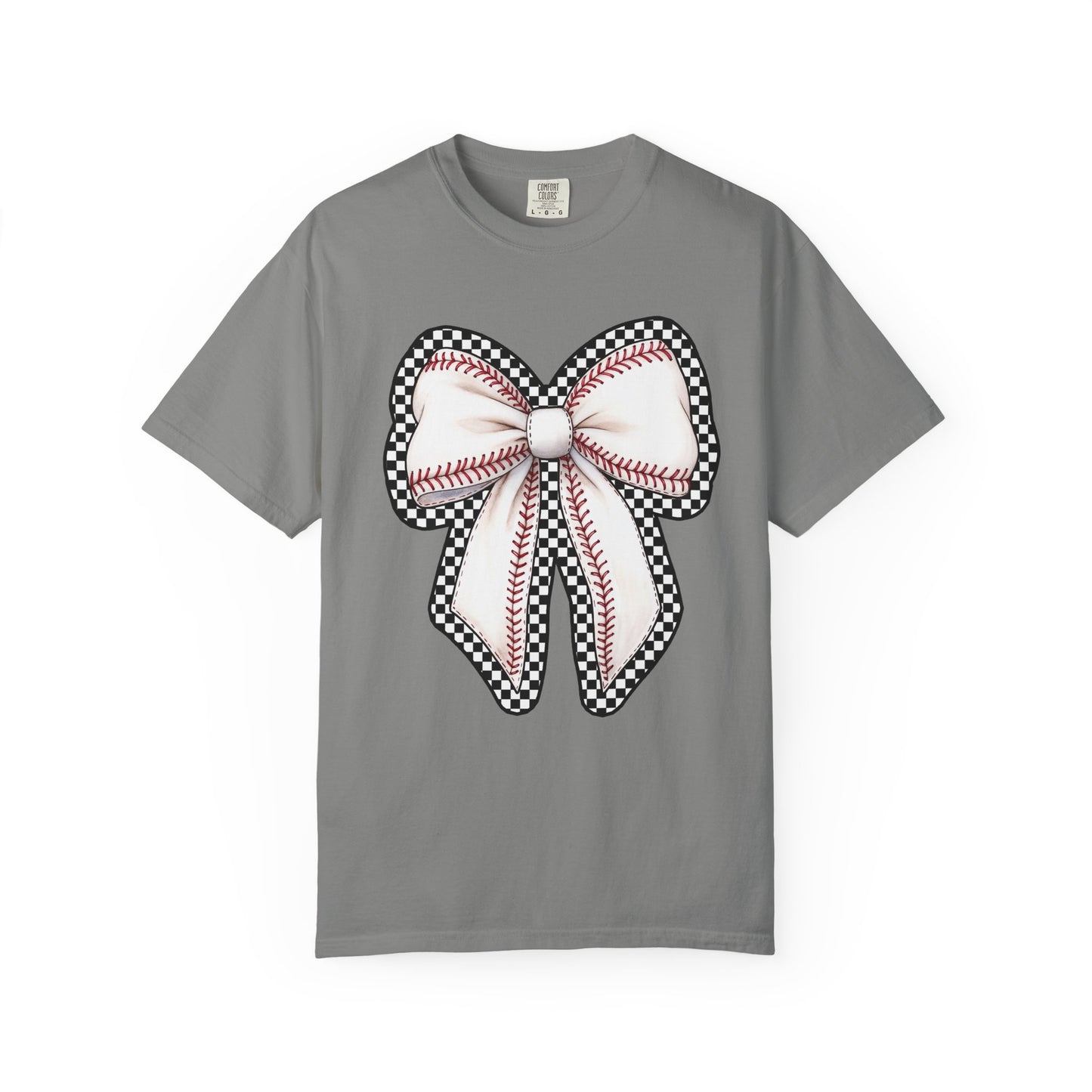 Baseball Stitch Bow T-Shirt