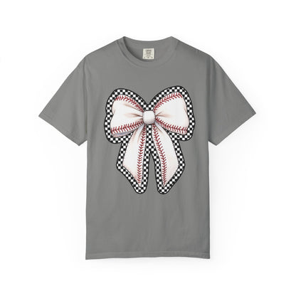 Baseball Stitch Bow T-Shirt