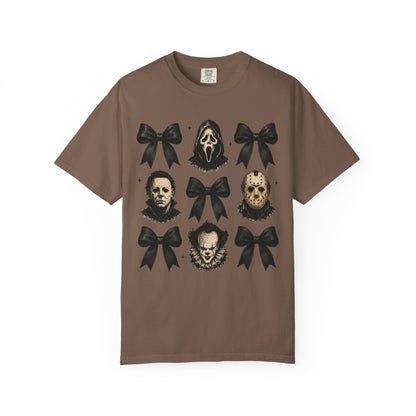 Horror Mask Grid T‑Shirt